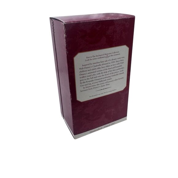 1997 NEW Hallmark Keepsake Christmas Ornament Disneys Cinderella First in Series - Picture 3 of 16